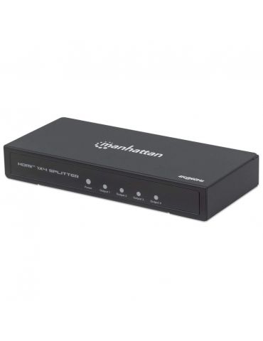 Manhattan 207805 distribuitoare de semnal video HDMI 4x HDMI
