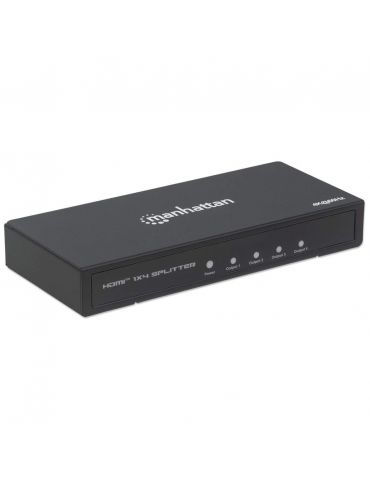 Manhattan 207805 distribuitoare de semnal video HDMI 4x HDMI
