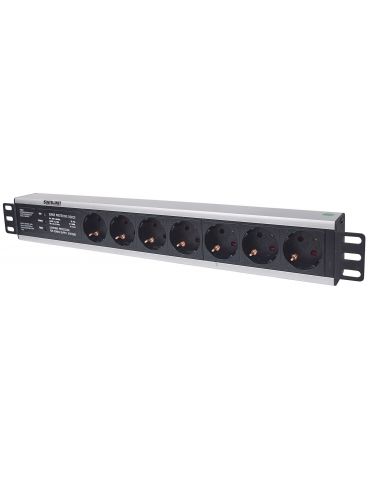 Intellinet 714006 unități de distribuție a energiei electrice (PDU) 7 ieșire(i) AC 1.5U Negru - Tik.ro