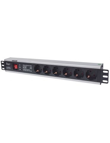 Intellinet 713962 unități de distribuție a energiei electrice (PDU) 6 ieșire(i) AC 1.5U Negru - Tik.ro