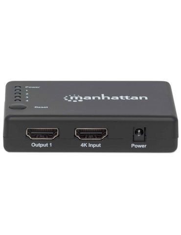 Manhattan 207706 distribuitoare de semnal video HDMI 4x HDMI