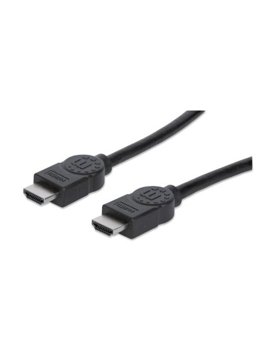 Manhattan 306126 cablu HDMI 3 m HDMI Tip A (Standard) Negru