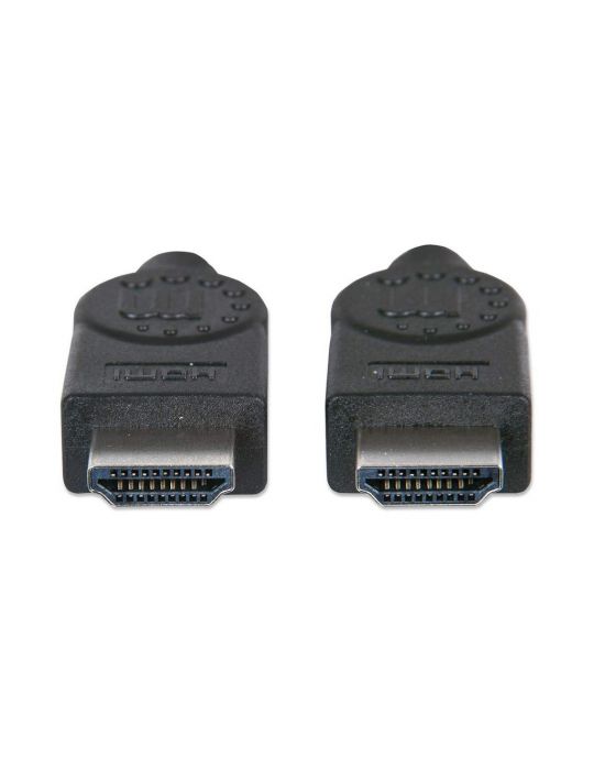 Manhattan 306126 cablu HDMI 3 m HDMI Tip A (Standard) Negru