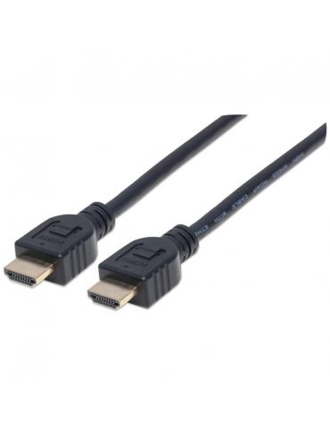 Manhattan 353946 cablu HDMI 3 m HDMI Tip A (Standard) Negru - Tik.ro