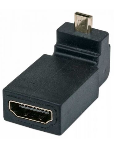 Manhattan 353441 adaptor mufă cablu HDMI Micro-D HDMI Type A Negru - Tik.ro
