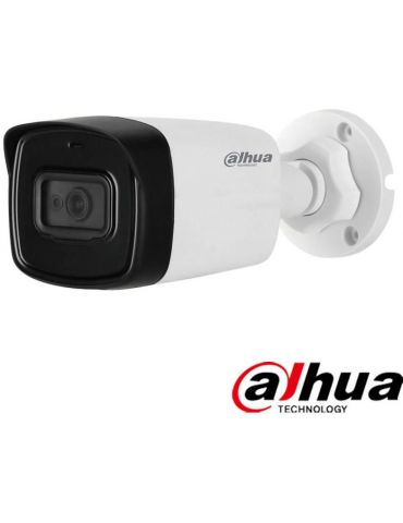 Camera bullet hdcvi dahua 5mp ir 80 lentila 3.6mm dahua hac-hfw1500tl-a-0360b (include tv 0.8lei) Dahua - 1