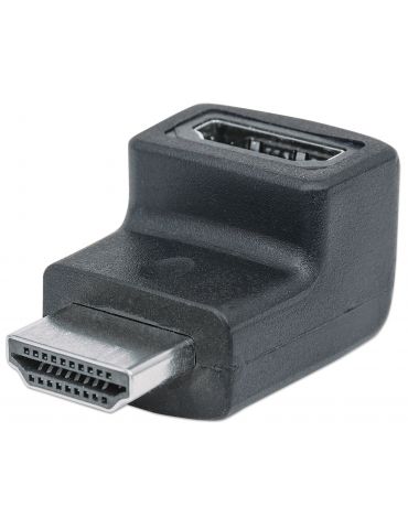 Manhattan 353502 adaptor mufă cablu HDMI Negru - Tik.ro