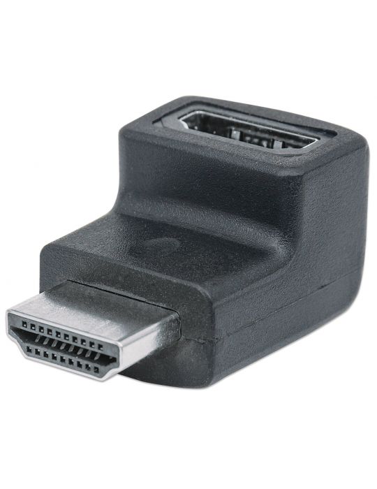 Manhattan 353502 adaptor mufă cablu HDMI Negru