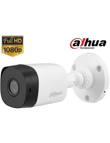 Camera bullet hdcvi 2mp ir 40 lentila  3.6 mm dahua hac-b1a21-0360b (include tv 0.8lei) Dahua - 1