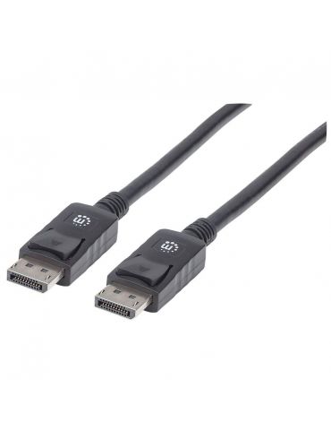 Manhattan 307116 cablu DisplayPort 2 m Negru - Tik.ro