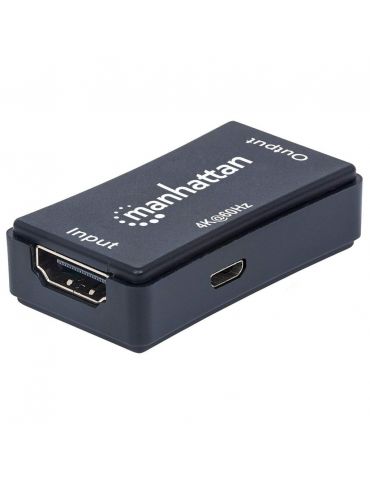 Manhattan 207621 repetoare audio video Repeater AV Negru