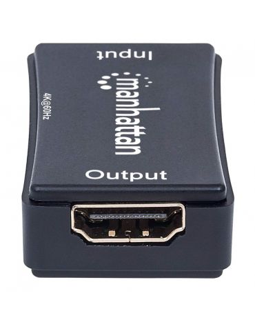 Manhattan 207621 repetoare audio video Repeater AV Negru