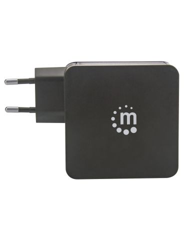 Manhattan 180054 încărcătoare pentru dispozitive mobile Netbook, Tabletă Negru AC De interior