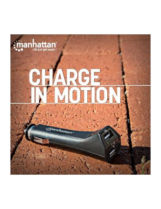 Manhattan 101721 încărcătoare pentru dispozitive mobile Aparat de fotografiat digital, Telefon mobil, MP3, Tabletă Negru