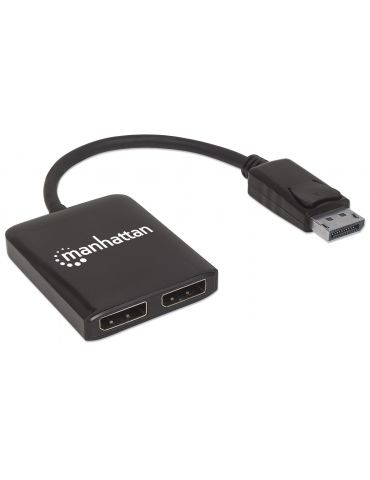 Manhattan 207768 distribuitoare de semnal video DisplayPort 2x DisplayPort