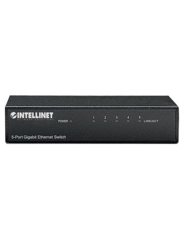 Intellinet 530378 switch-uri Gigabit Ethernet (10 100 1000) Negru