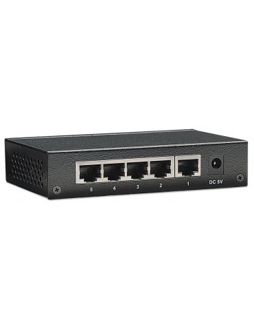 Intellinet 530378 switch-uri Gigabit Ethernet (10 100 1000) Negru