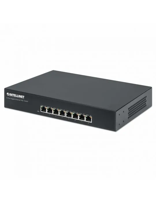 Intellinet 560641 switch-uri Gigabit Ethernet (10 100 1000) Power over Ethernet (PoE) Suport Negru