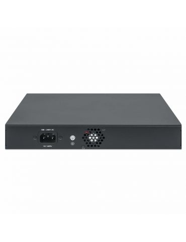 Intellinet 560641 switch-uri Gigabit Ethernet (10 100 1000) Power over Ethernet (PoE) Suport Negru