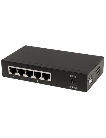 Intellinet 561228 switch-uri Fara management Gigabit Ethernet (10 100 1000) Power over Ethernet (PoE) Suport Negru