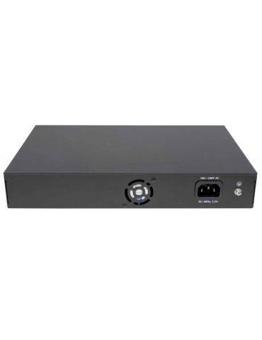 Intellinet 561303 switch-uri Gigabit Ethernet (10 100 1000) Power over Ethernet (PoE) Suport Negru