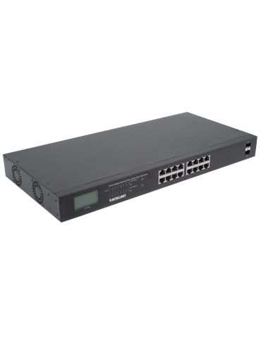Intellinet 561259 switch-uri Fara management Gigabit Ethernet (10 100 1000) Power over Ethernet (PoE) Suport Negru