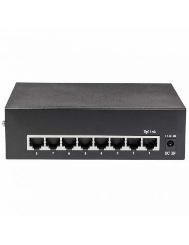 Intellinet 561204 switch-uri Gestionate Gigabit Ethernet (10 100 1000) Power over Ethernet (PoE) Suport Negru