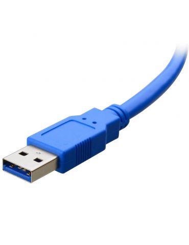 Techly 1.0m USB 3.0 Micro-B USB 3.0 cabluri USB 1 m USB 3.2 Gen 1 (3.1 Gen 1) USB A Micro-USB B Albastru