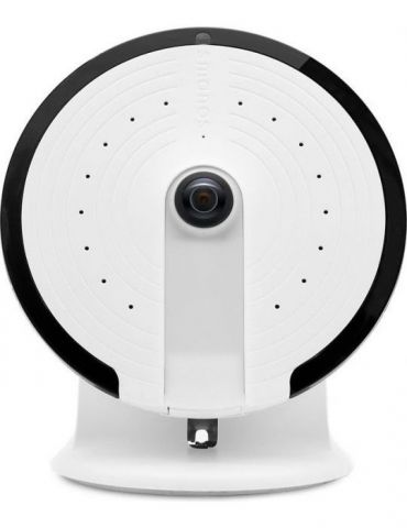 Camera ip smanos fisheye pt. interior tip lentila fixa 1.19 mm 2 mpx wi-fi carcasa plastic slot sd card pt-180h (include tv 0.8l