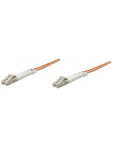 Intellinet 472753 cablu InfiniBand fibră optică 20 m LC Portocală - Tik.ro