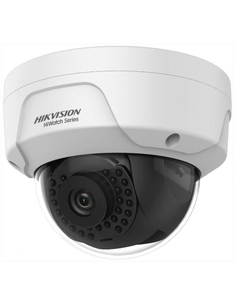 Camera ip hiwatch dome pt. interior exterior dist. ir 30 m tip lentila fixa 2.8 mm 4 mpx cu fir poe carcasa metal hwi-d140h-m-28