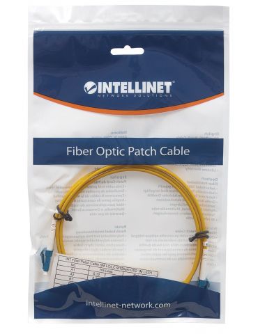 Intellinet 516815 cablu InfiniBand fibră optică 10 m LC Galben