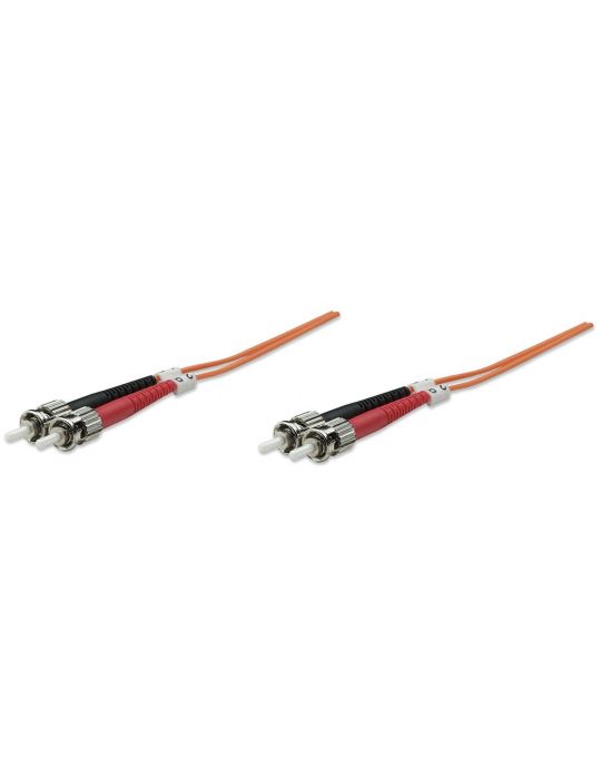 Intellinet 1.0m ST M M cablu InfiniBand fibră optică 1 m Portocală