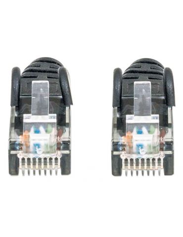 Intellinet 342049 cabluri de rețea Negru 1 m Cat6 U UTP (UTP)