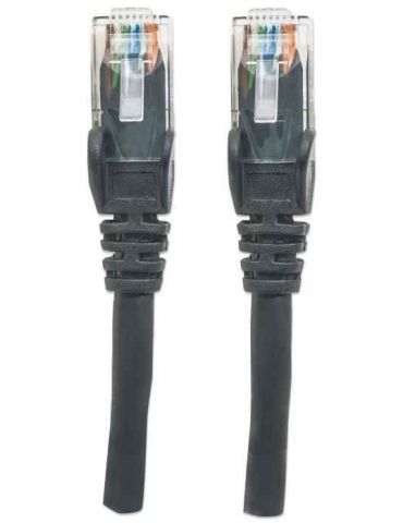 Intellinet 342049 cabluri de rețea Negru 1 m Cat6 U UTP (UTP)