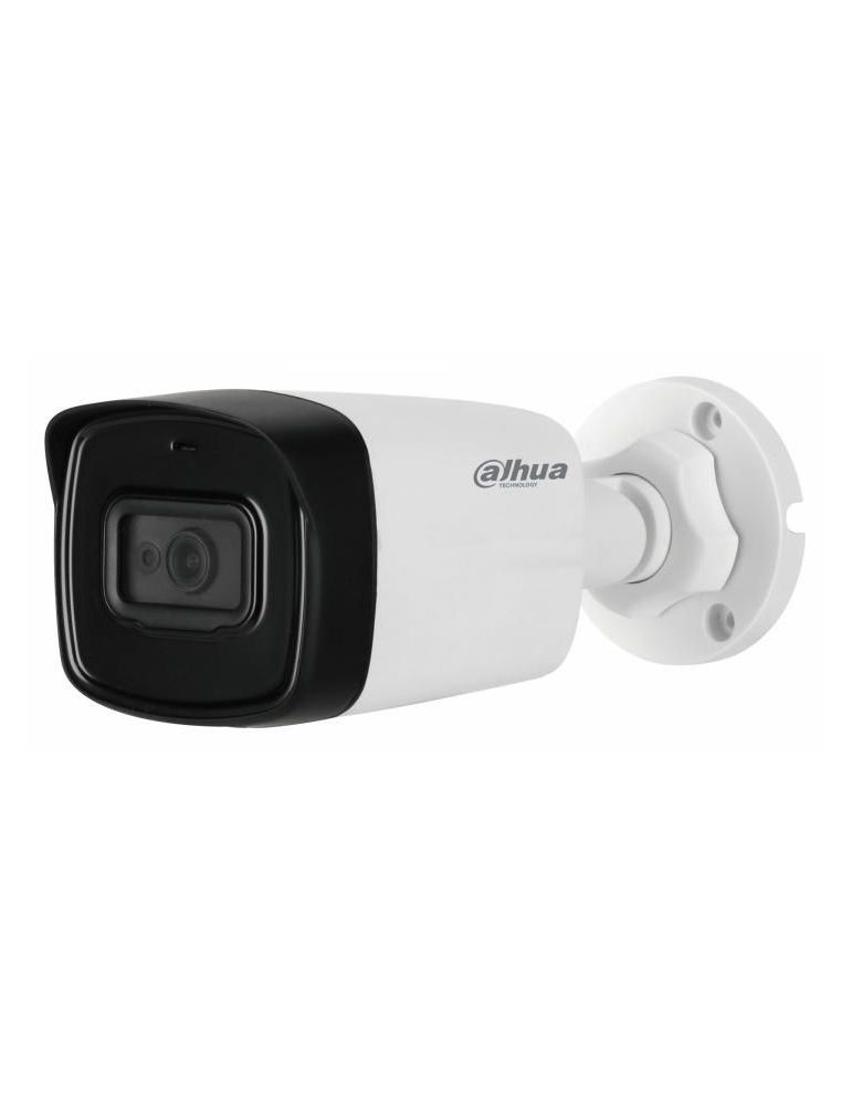 Camera bullet hdcvi 2mp ir 30 lentila 3.6mm microfon integrat dahua hac-hfw1230t-a-0360b (include tv 0.8lei)