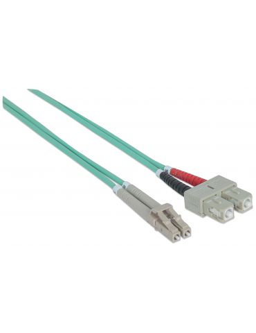 Intellinet 751094 cablu InfiniBand fibră optică 5 m LC SC Vernil
