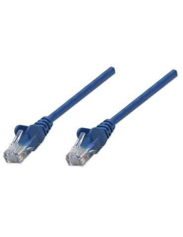 Intellinet 318983 cabluri de rețea Albastru 2 m Cat5e U UTP (UTP) - Tik.ro