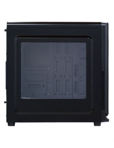 Carcasa  spacer - gaming middle tower atx  fara sursa plexiglas transparent usb 2.0 x 2 usb 3.0 x 1 jack 3.5mm x 2 mesh  sp-gc-0