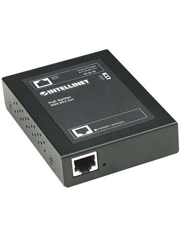 Intellinet 560443 separatoare de rețea Negru Power over Ethernet (PoE) Suport
