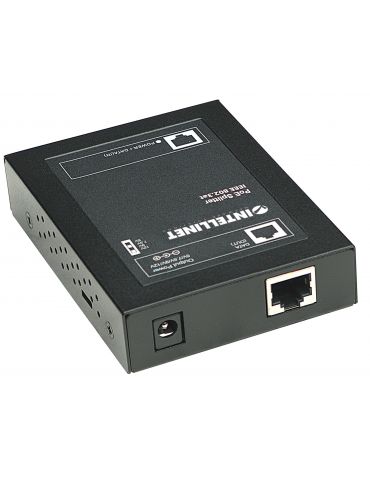 Intellinet 560443 separatoare de rețea Negru Power over Ethernet (PoE) Suport