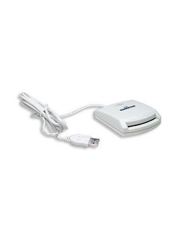 Manhattan 172844 cititoare pentru smart card-uri USB 1.1 Alb