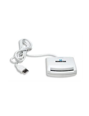 Manhattan 172844 cititoare pentru smart card-uri USB 1.1 Alb