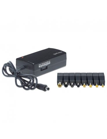 Manhattan 100854 adaptoare și invertoare de curent De interior 70 W Negru - Tik.ro