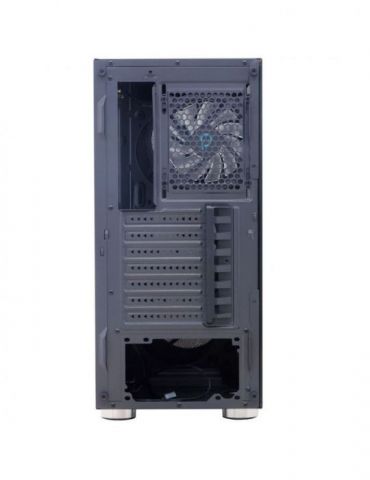 Carcasa  spacer - gaming middle tower atx rainbow fara sursa sticla securizata 4 x fan usb 2.0 x 2 usb 3.0 x 1 mesh fan controll