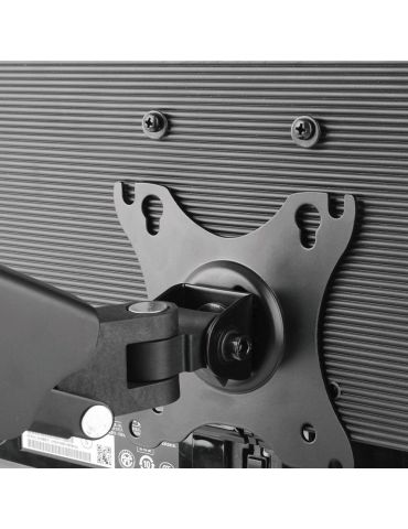 Techly ICA-LCD 514 sistem montare monitor stand 68,6 cm (27") Negru Birou