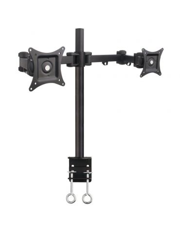 Techly ICA-LCD 482-D sistem montare monitor stand 68,6 cm (27") Negru Birou - Tik.ro