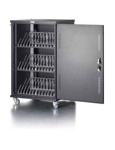 Techly I-CABINET-36D12ATY cărucioare și dulapuri pentru administrarea dispozitivelor portabile Dulap organizare dispozitive