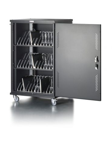Techly I-CABINET-36D12ATY cărucioare și dulapuri pentru administrarea dispozitivelor portabile Dulap organizare dispozitive