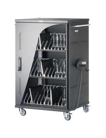 Techly I-CABINET-36D12ATY cărucioare și dulapuri pentru administrarea dispozitivelor portabile Dulap organizare dispozitive
